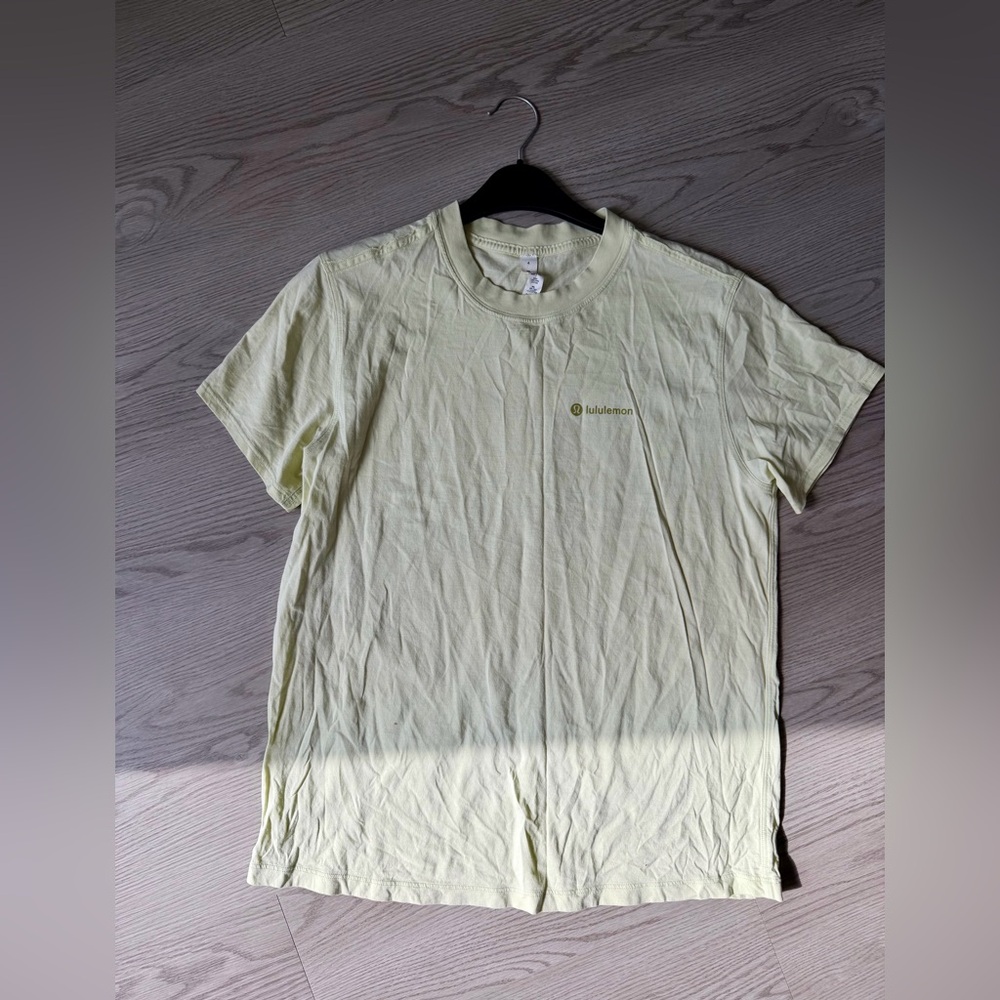 Lululemon All Yours Cotton T-shirt - Size 4 - Dewy